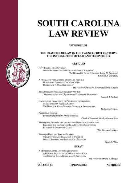 Keeping the Inference in the Adverse Inference Instruction: Ensuring the Instruction is an Effective Sanction in Electronic Discovery Cases