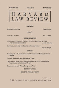 Title: Harvard Law Review: Volume 126, Number 8 - June 2013, Author: Harvard Law Review