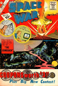 Title: Space War Number 10 Science Fiction Comic Book, Author: Lou Diamond