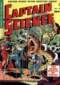 Title: Captain Science Number 5 Superhero Comic Book, Author: Lou Diamond