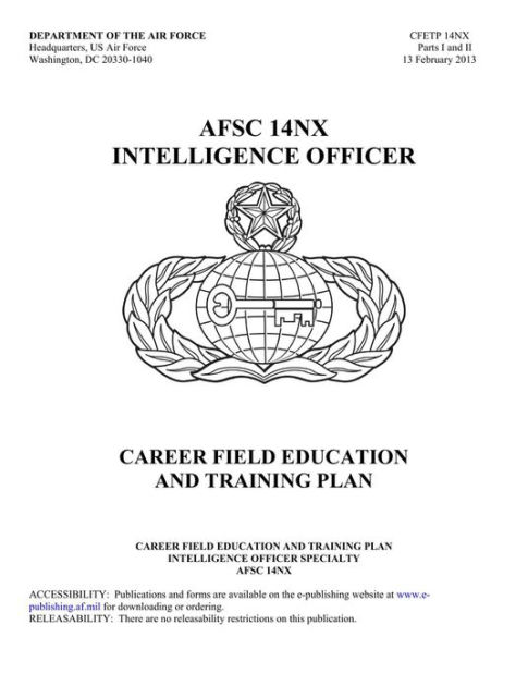 Intelligence Officer (CFETP 14NX) by Department of the Air Force | NOOK ...