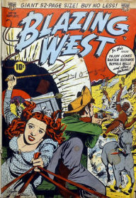 Title: Blazing West Number 13 Western Comic Book, Author: Lou Diamond