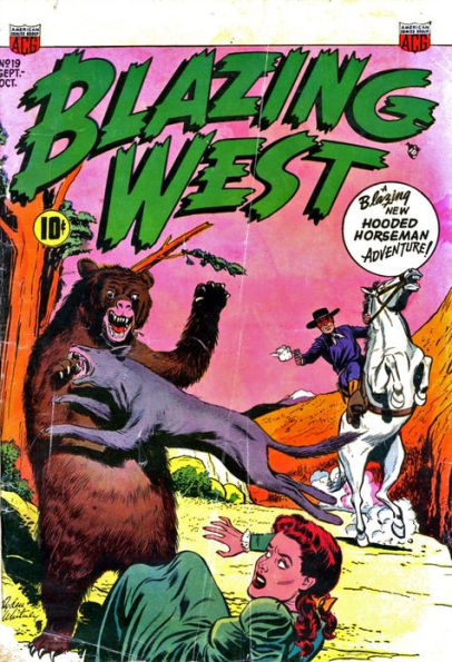 Blazing West Number 19 Western Comic Book