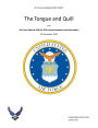 Air Force Handbook AFH 33-337 The Tongue and Quill and Air Force Manual AFM 33-326 Communications and Information 25 November 2011
