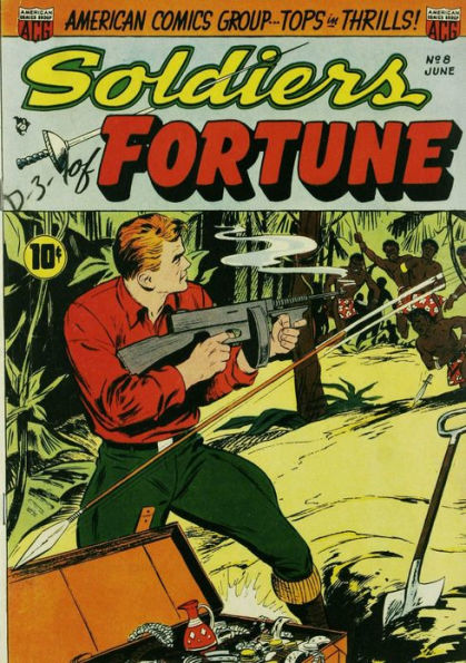 Soldiers Of Fortune Number 8 War Comic Book