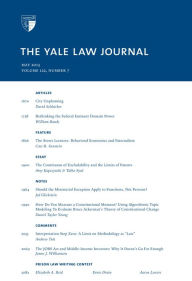 Title: Yale Law Journal: Volume 122, Number 7 - May 2013, Author: Yale Law Journal