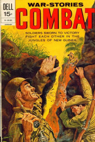 Title: Combat Number 34 War Comic Book, Author: Lou Diamond