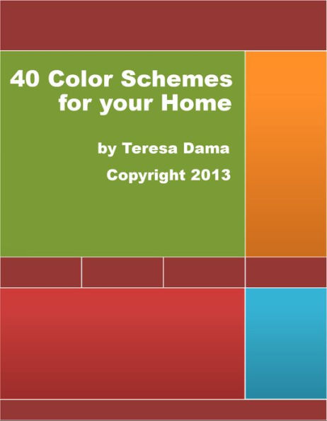 40 Color Schemes for your Home