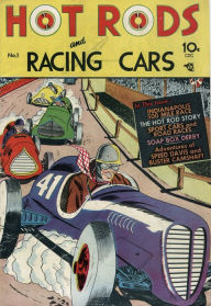 Title: Hot Rods and Racing Cars Number 1 Car Comic Book, Author: Lou Diamond