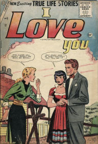 Title: I Love You Number 8 Romance Comic Book, Author: Lou Diamond