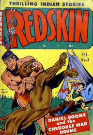 Title: Redskin Number 3 Western Comic Book, Author: Lou Diamond
