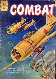 Title: Combat Number 2 War Comic Book, Author: Lou Diamond