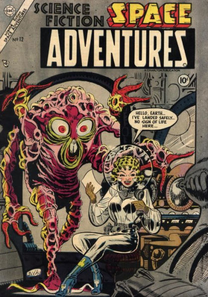 Space Adventures Number 12 Science Fiction Comic Book