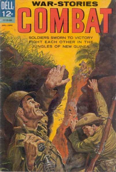 Combat Number 8 War Comic Book