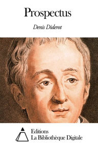 Title: Prospectus, Author: Denis Diderot