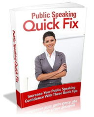Title: Public Speaking Quick Fix, Author: Kathy