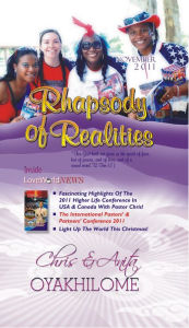 Title: Rhapsody of Realities November 2011 Edition, Author: Pastor Chris and Anita Oyakhilome