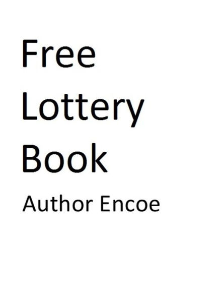 Free Lottery Book