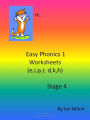 Easy Phonics 1 Worksheets (e,I,p,r,d,k,h)