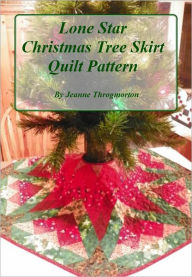 Title: Lone Star Christmas Tree Skirt, Author: Jeanne Throgmorton