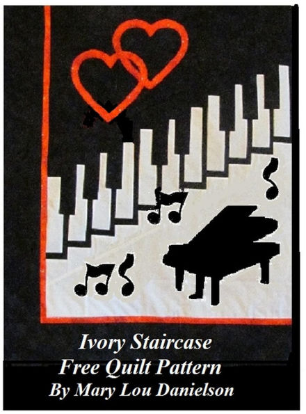 Ivory Staircase - Free Quilt Pattern