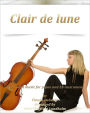 Clair de Lune Pure sheet music for piano and Eb instrument by Claude Debussy arranged by Lars Christian Lundholm