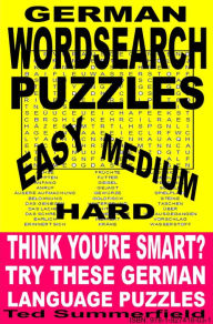Title: German Word Search Puzzles, Author: Ted Summerfield