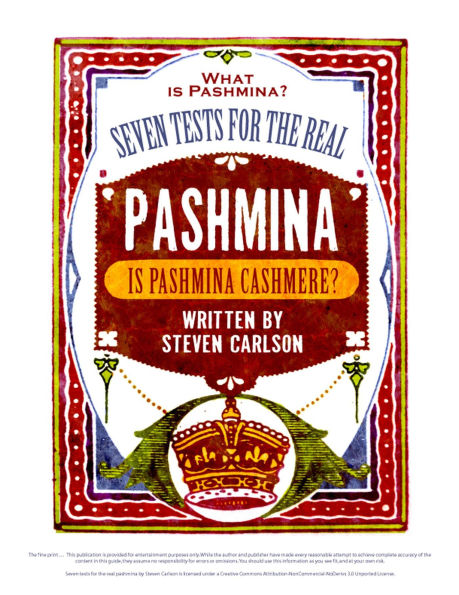 What is Pashmina? Seven Tests for the Real Pashmina