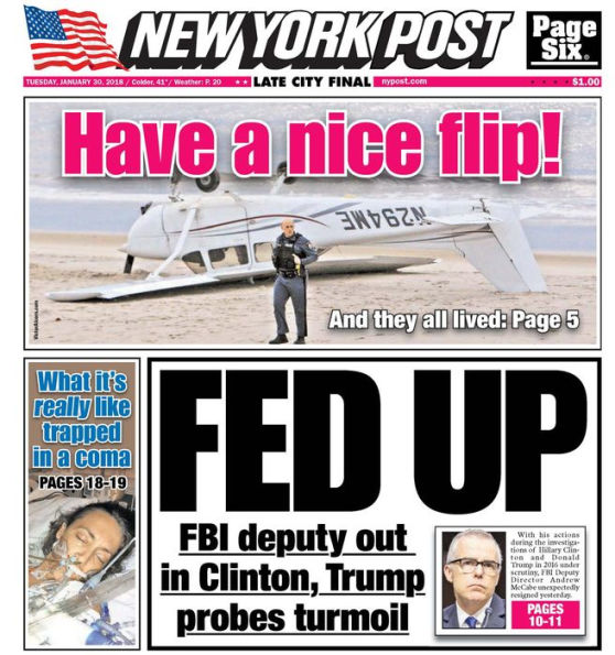 New York Post - 01/30/18