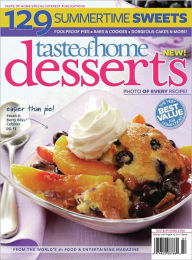 Title: Taste of Home Desserts, Author: Reader's Digest Association