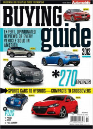 Title: Automobile's Buyer's Guide 2012, Author: Motor Trend Group