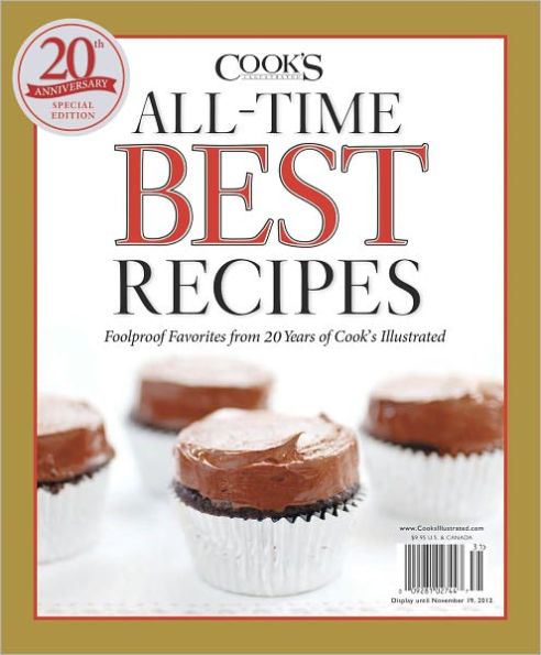 Cook's Illustrated's 20th Anniversary All-Time Best Recipes 2012