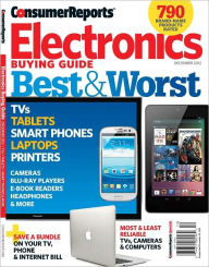 Title: Consumer Reports' Electronics Buying Guide 2012, Author: Consumer Reports