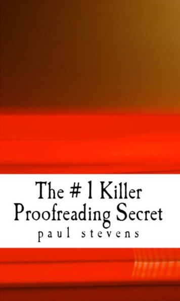 The # 1 Killer Proofreading Secret