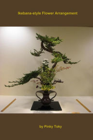 Title: Ikebana-style Flower Arrangement, Author: Pinky Toky