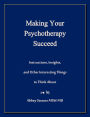 Making Your Psychotherapy Succeed