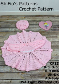 Title: 13- Summer Satin Baby Dress Crochet Pattern #13, Author: ShiFio's Patterns