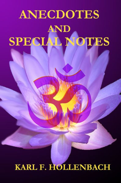 Anecdotes & Special Notes