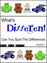 Title: What's Different (Color Blind Edition), Author: Brad Shirley