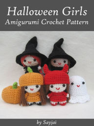 Title: Halloween Girls Amigurumi Crochet Pattern, Author: Sayjai