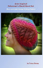 Aran Inspired Fisherman's Slouch Beret Hat: Cable and Moss Design Knitting Pattern