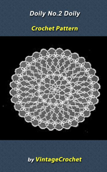 Doily No.2 Vintage Crochet Pattern