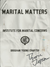 Title: Marital Matters, Author: Theric Jepson