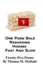 One Poem Bale regarding Horses Fast and Slow