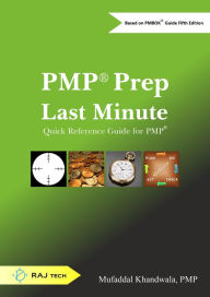 Title: PMP Prep Last Minute, Author: Mufaddal Khandwala