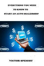 Everthing You Need To Know To Start An Auto Dealership