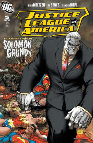 Title: Justice League of America (2006-2011) #5, Author: Brad Meltzer
