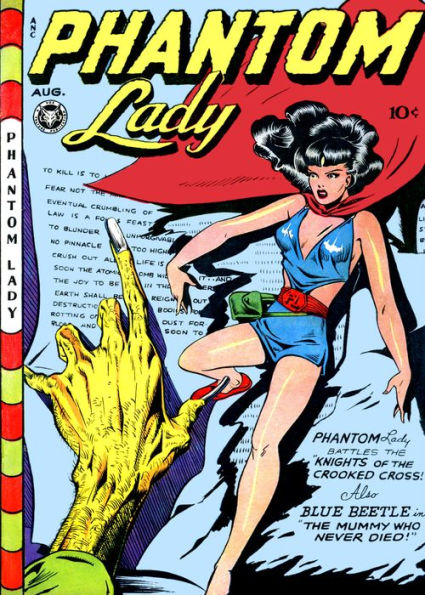 The Phantom Lady, Number 13, Knights of the Crooked Cross (NOOK Comic with Zoom View): Digitally Remastered