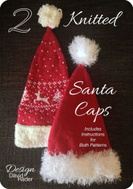 Title: 2 Knitted Santa Caps, Author: D Räder