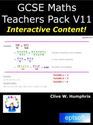 Title: Gcse Maths Teachers Pack V11, Author: Clive W. Humphris